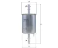 KNECHT Palivov filtr ‐ KNC KL 573