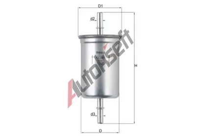 KNECHT Palivov filtr KNC KL 591, KL 591