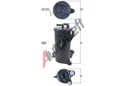 KNECHT Palivov filtr KNC KL 764D, KL 764D
