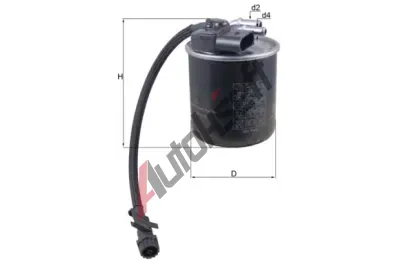 KNECHT Palivov filtr KNC KL 912, KL 912