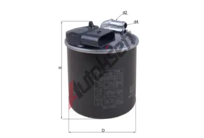 KNECHT Palivov filtr KNC KL 914, KL 914