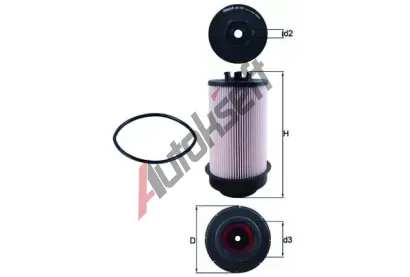 KNECHT Palivov filtr KNC KX 181D, KX 181D