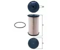 KNECHT Palivov filtr ‐ KNC KX 220D