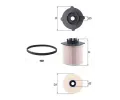Palivov filtr KNECHT ‐ KNC KX 265D