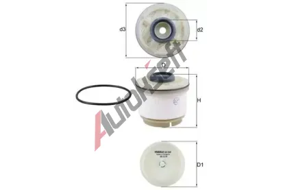 KNECHT Palivov filtr KNC KX 268D, KX 268D