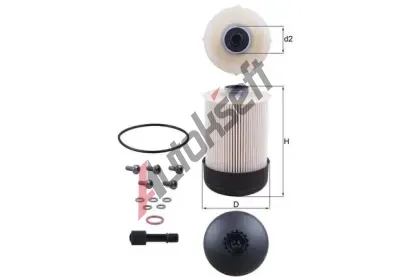 KNECHT Palivov filtr KNC KX 338/22D, KX 338/22D