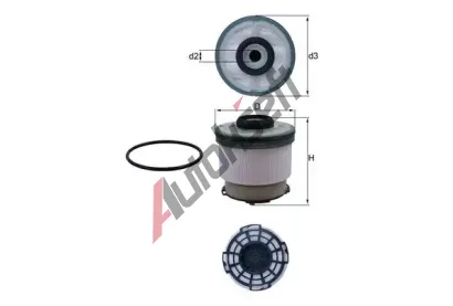 KNECHT Palivov filtr KNC KX 385D, KX 385D