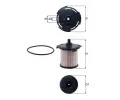 Palivov filtr KNECHT ‐ KNC KX 387D