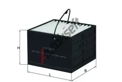 KNECHT Palivov filtr KNC KX 395, KX 395
