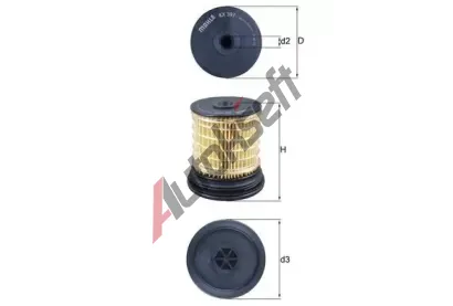 KNECHT Palivov filtr KNC KX 397, KX 397