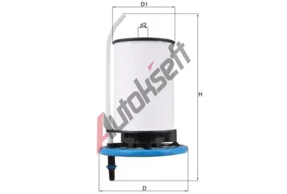 KNECHT Palivov filtr KNC KX 398, KX 398