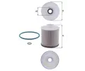 Palivov filtr KNECHT ‐ KNC KX 486D