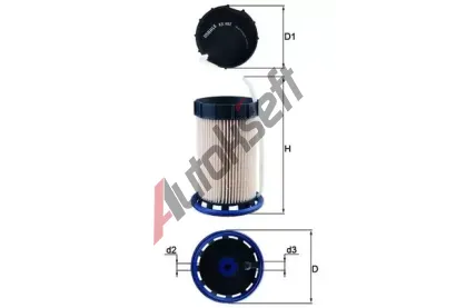KNECHT Palivov filtr KNC KX 492, KX 492