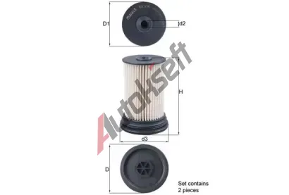 KNECHT Palivov filtr KNC KX 516/S, KX 516/S