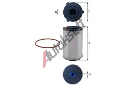 KNECHT Palivov filtr KNC KX 655D, KX 655D