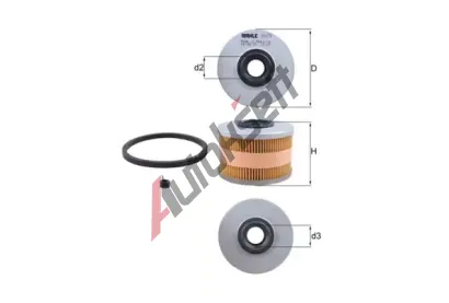 KNECHT Palivov filtr KNC KX 79D, KX 79D
