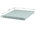 KNECHT Filtr vzduchu v interiru ‐ KNC LA 107