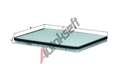 KNECHT Filtr vzduchu v interiru KNC LA 108, LA 108