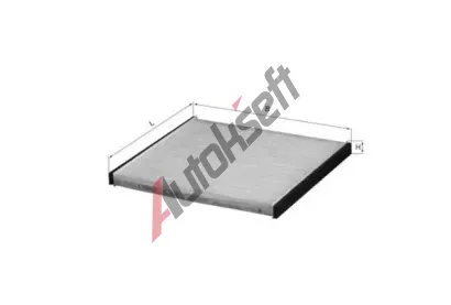 KNECHT Filtr vzduchu v interiru KNC LA 109, LA 109