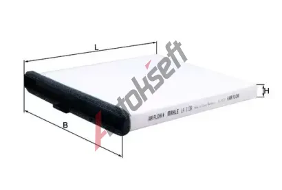 KNECHT Filtr vzduchu v interiru KNC LA 1139, LA 1139