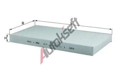 KNECHT Filtr vzduchu v interiru KNC LA 117, LA 117