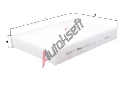 KNECHT Filtr vzduchu v interiru KNC LA 1173, LA 1173