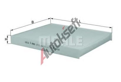 KNECHT Filtr vzduchu v interiru KNC LA 137, LA 137