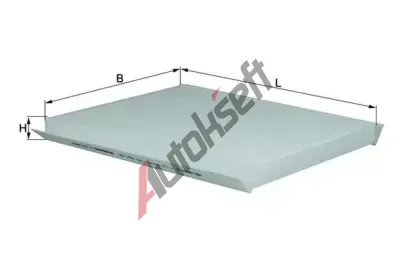 KNECHT Filtr vzduchu v interiru KNC LA 142, LA 142