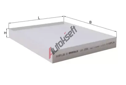 KNECHT Filtr vzduchu v interiéru KNC LA 1526, LA 1526 KNECHT Filtr vzduchu v interiéru KNC LA 1526, LA 1526