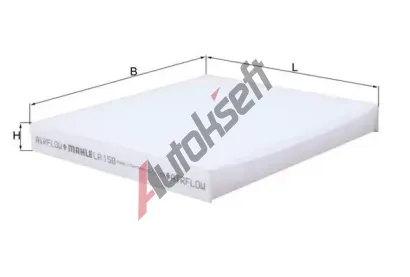 KNECHT Filtr vzduchu v interiru KNC LA 158, LA 158