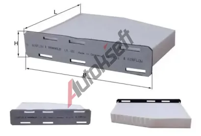 KNECHT Filtr vzduchu v interiru KNC LA 181, LA 181
