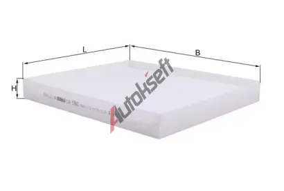 KNECHT Filtr vzduchu v interiéru KNC LA 1960, LA 1960 KNECHT Filtr vzduchu v interiéru KNC LA 1960, LA 1960