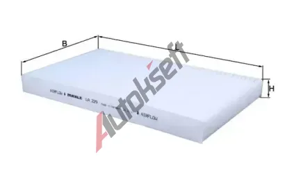 KNECHT Filtr vzduchu v interiru KNC LA 229, LA 229