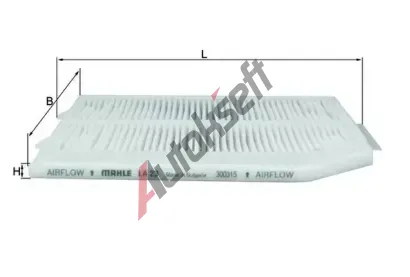 KNECHT Filtr vzduchu v interiru KNC LA 23, LA 23