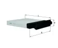 KNECHT Filtr vzduchu v interiru ‐ KNC LA 230
