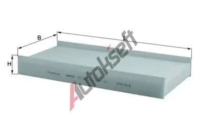 KNECHT Filtr vzduchu v interiru KNC LA 232, LA 232