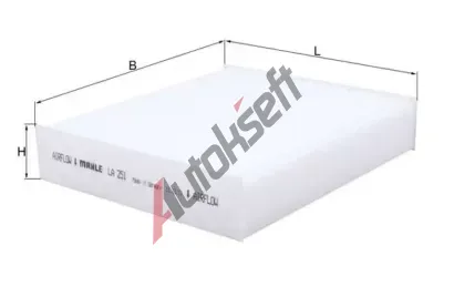 KNECHT Filtr vzduchu v interiru KNC LA 251, LA 251