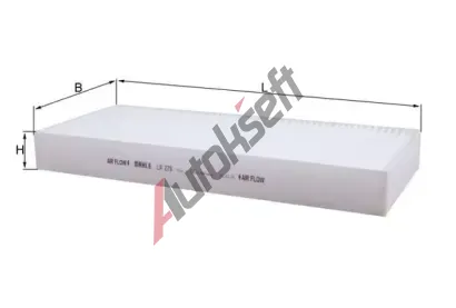 KNECHT Filtr vzduchu v interiru KNC LA 279, LA 279
