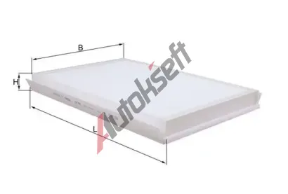 KNECHT Filtr vzduchu v interiru KNC LA 307, LA 307