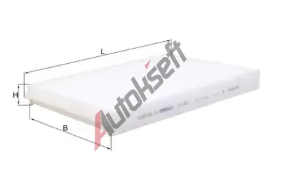 KNECHT Filtr vzduchu v interiru KNC LA 387, LA 387