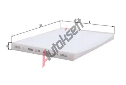 KNECHT Filtr vzduchu v interiru KNC LA 396, LA 396