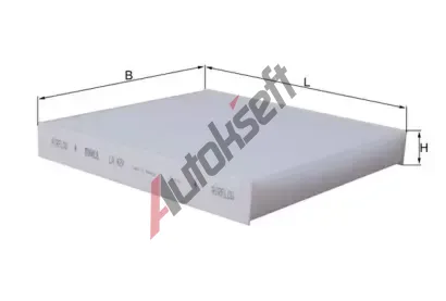 KNECHT Filtr vzduchu v interiru KNC LA 424, LA 424