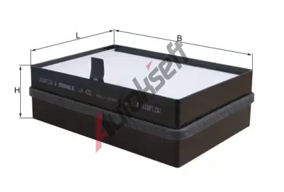 KNECHT Filtr vzduchu v interiru KNC LA 432, LA 432