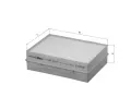 KNECHT Filtr vzduchu v interiru KNC LA 432, LA 432