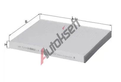 KNECHT Filtr vzduchu v interiru KNC LA 484, LA 484