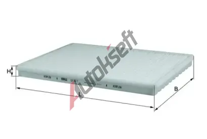 KNECHT Filtr vzduchu v interiru KNC LA 50/1, LA 50/1