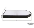 Filtr vzduchu v interiru KNECHT ‐ KNC LA 51/S