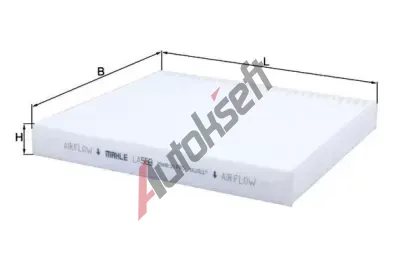 KNECHT Filtr vzduchu v interiru KNC LA 569, LA 569