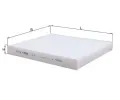 KNECHT Filtr vzduchu v interiru ‐ KNC LA 74