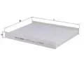 Filtr vzduchu v interiru KNECHT ‐ KNC LA 745